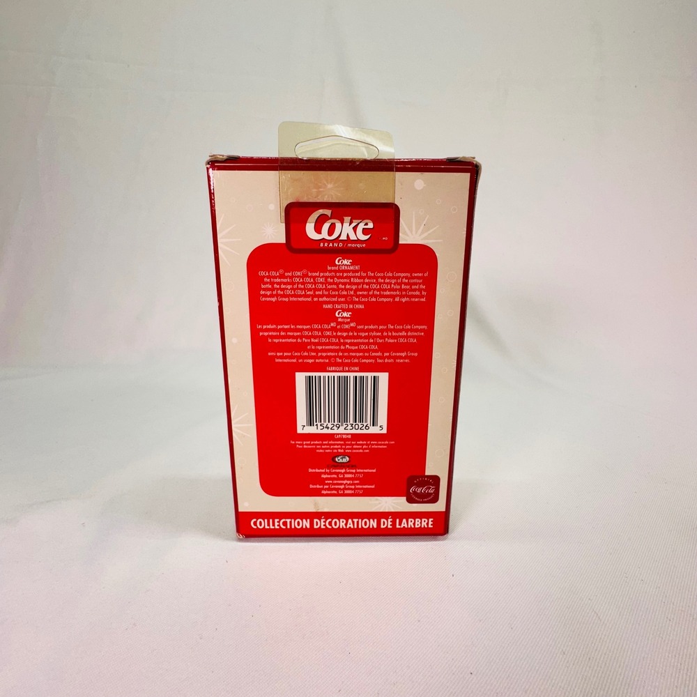 Vintage Coca-Cola Trim-A-Tree Collection 5 Piece Ornament Set Polar Bear Snowman - Picture 6 of 13